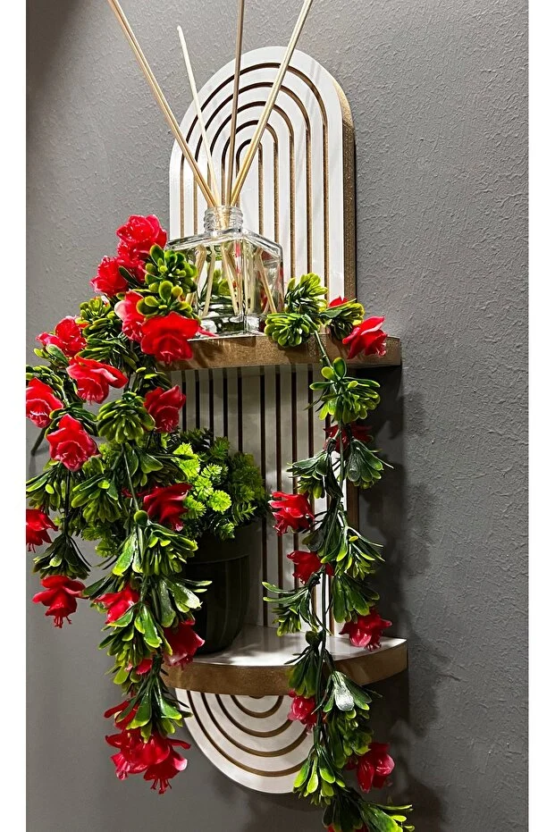 Semplice Meşe Dekoratif Duvar Rafı